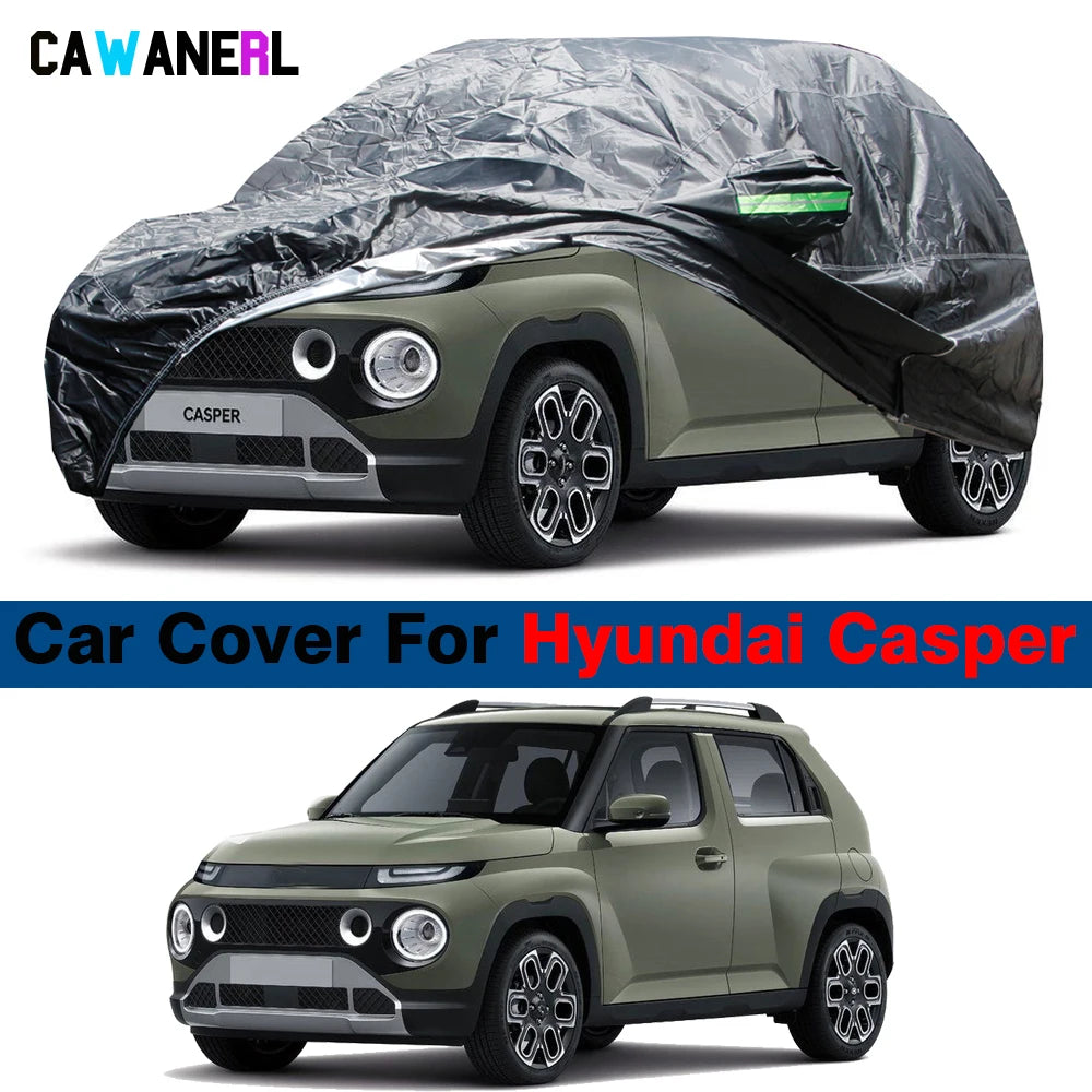 Full Car Cover for Hyundai Casper 2020-2025 | Outdoor Waterproof UV Snow Rain Dust Protection