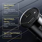 30W USB Car Charger Quick Charge 4.0 3.0 USB PD Fast Charging close-up view