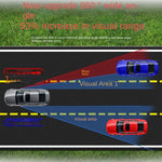 Car Blind Spot Rear View Mirror Wide Angle 360 Degree Adjustable Small Round Mirror Ca close-up view
