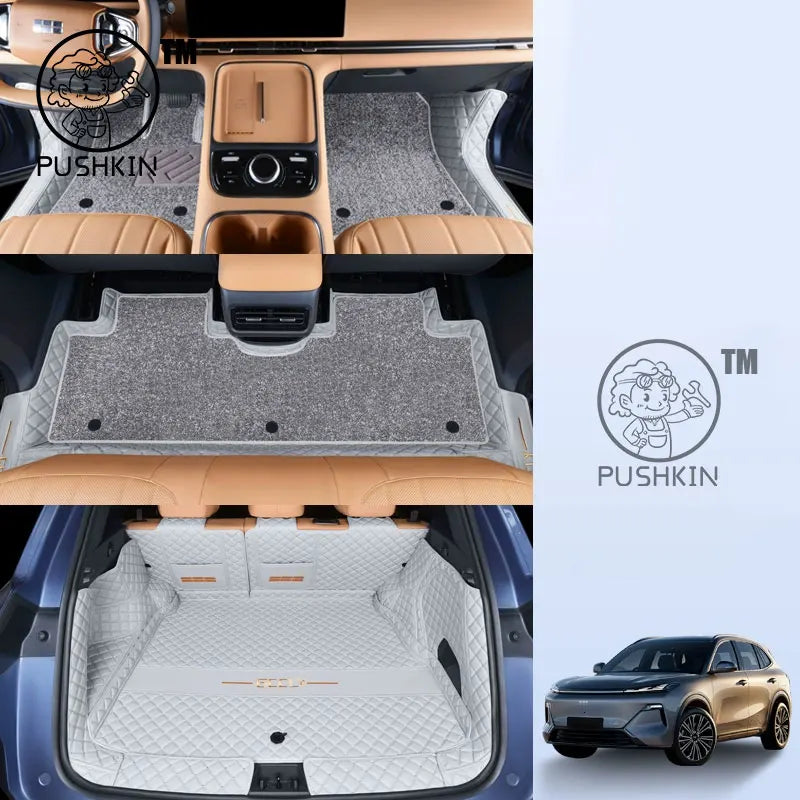 For Geely Galaxy Starship 7 Geely EX5 EM-i Belgee X80 Car Floor Mats Carpets Auto Interior Accessories Styling Decorative Parts