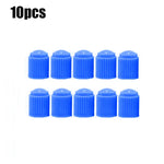 20Pcs Car Tire Tyre Valve Caps with O Rubber Ring Dust Covers Plastic Black Grey Red alternate view