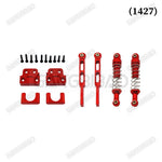 MN82 Remote Control Car Upgrade Metal Front and Rear Axle Drive Shaft Shock Absorber Tire for MN 1/12 MN82T LC79 MN82S MN82Pro