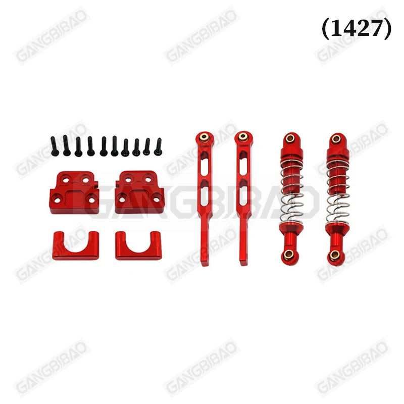 MN82 Remote Control Car Upgrade Metal Front and Rear Axle Drive Shaft Shock Absorber Tire for MN 1/12 MN82T LC79 MN82S MN82Pro
