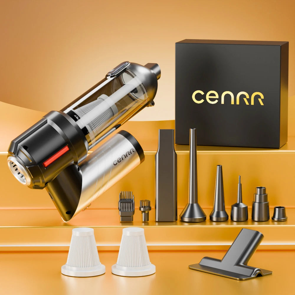 CENRR 998000PA Mini Car Vacuum Cleaner | Cordless Portable Handheld with Blower alternate view