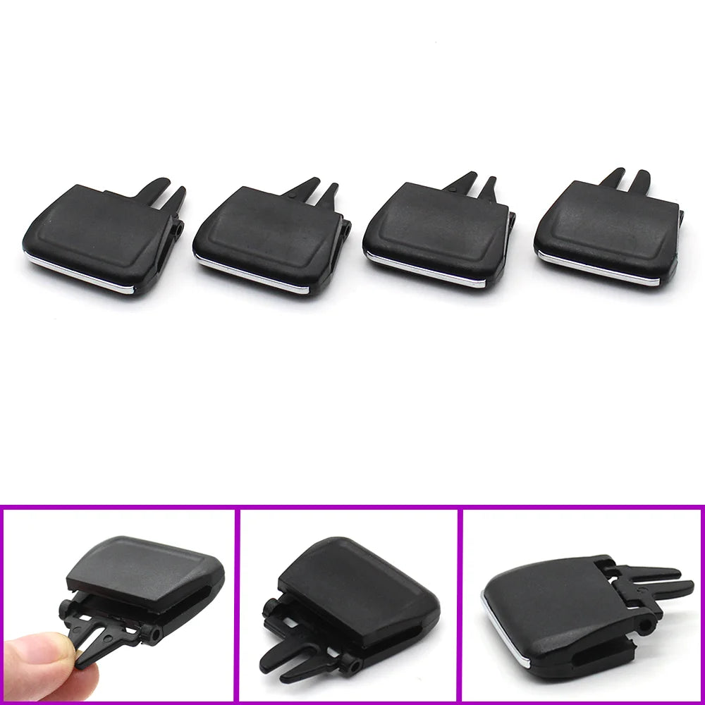 Kodiaq Karoq Car Front Rear Air Conditioner AC Vent Grille Tab Slider Clip Outlet Repair Kit For Skoda 2016-2025 56G819701