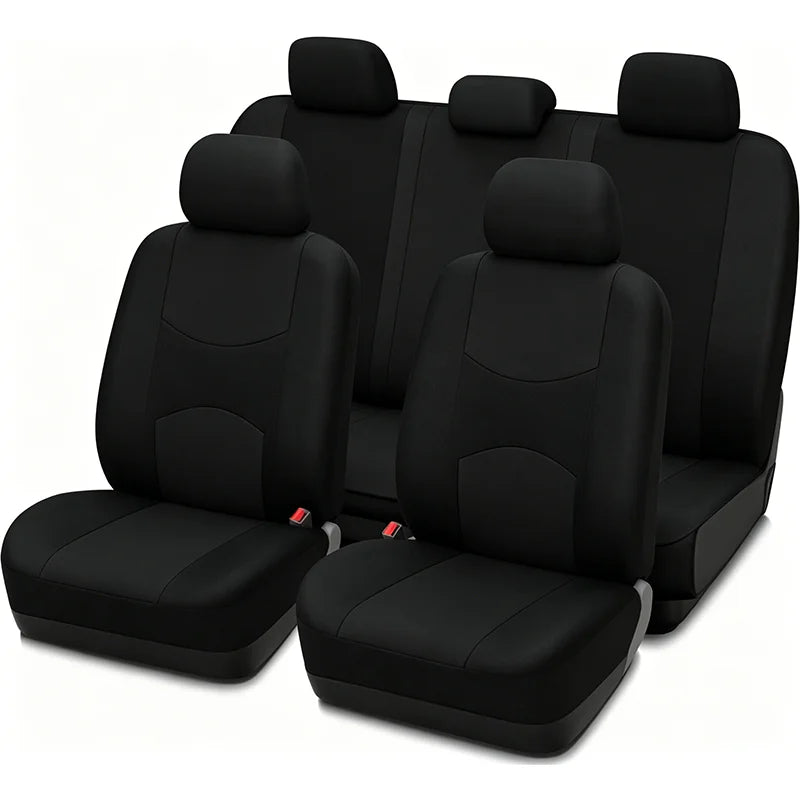 Full Interior Car Seat Cover for Universal Motors Fit Universal Automotive Seat Protector Cover