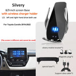 Car Mobile Phone Holder For Toyota Corolla 2019-2023 8-inch Screen Fix Special Bracket Gravity GPS Cell Phone Holder