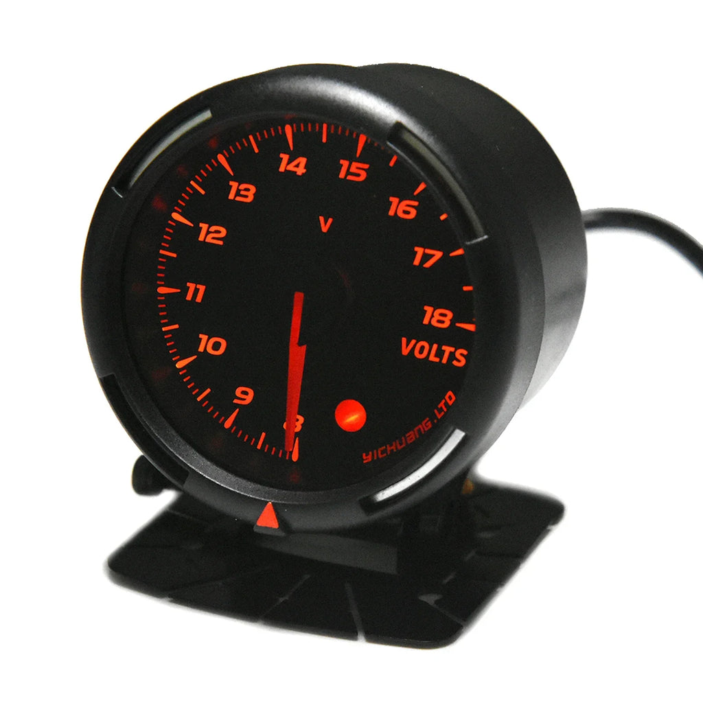 Customized HD 60mm Turbo Boost Pressure Gauge Water Temperature Oil Temp Oil Press RPM Meter Volt Vacuum Car Gauges 64 colors