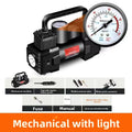 Mini Air Compressor 12V 150PSI Dual Cylinder Heavy Duty Tire Inflator with LED Light Car Electric Air Pump Auto Inflatable Pump