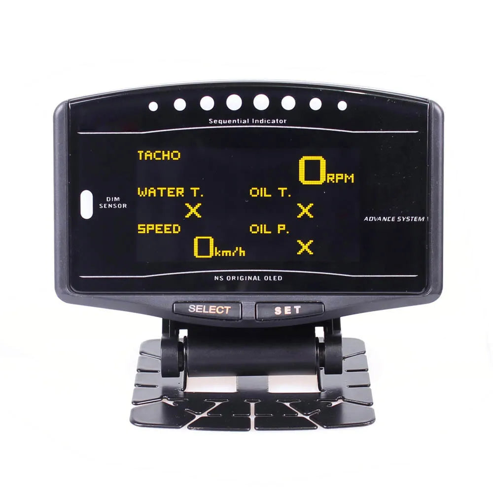 Universal Auto Gauge 10in1 Digital Tachometer Meter | DEFII Advance ZD Link