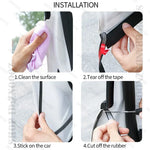 Double Layer Car Door Seal Strip | Soundproof Dustproof Sealing Protector for Tesla M alternate view