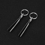 Mini Titanium Tweezers Small TC4 Titanium Alloy Clip Portable Tweezers Nipper EDC Outdoo detail view