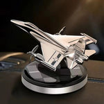 Solar Car Air Freshener | Rotating Airplane Aromatherapy Diffuser detail view