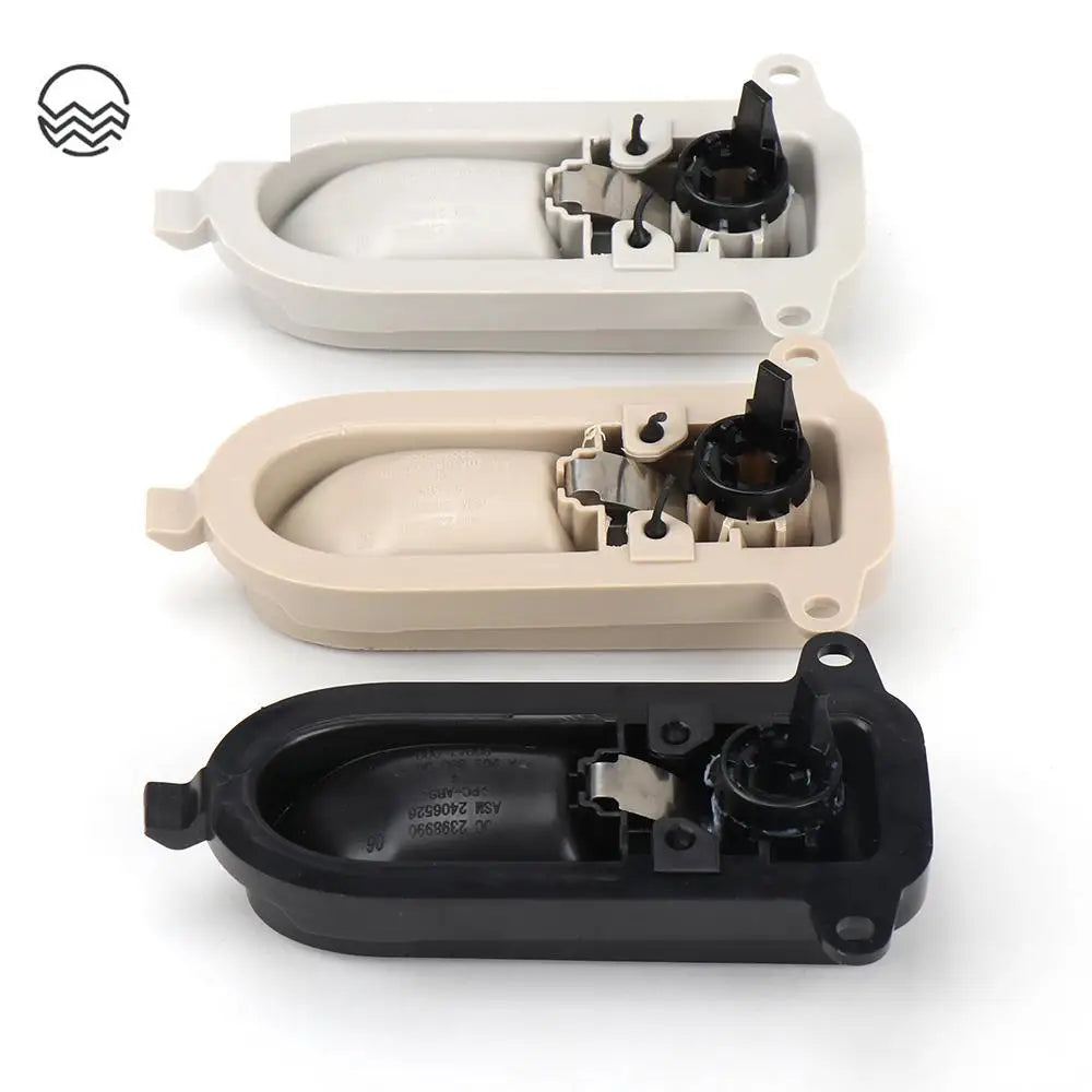 Car Dashboard Glove Box Latch Cover Switch Lid Lock Toolbox Handle For Mercedes Benz C close-up view