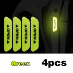 4PCS Reflective Car Door Opening Warning Reflector Tape alternate view