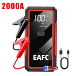 2000/1000/600A Car Jump Starter Starting Device Jumpstarter Auto Buster Emergency Starting 12V Car Battery JumpStart Power Bank