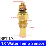 Car Boat Diesel Engine 5 Gauge Instrument Panel Set | GPS Speedometer Tachometer Fuel alternate view
