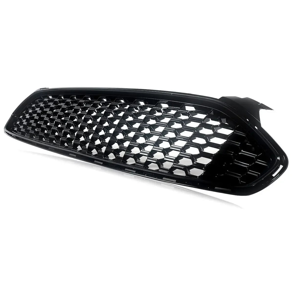 Honeycomb Front Bumper Grille Fit For 2013-2017 Ford Fusion Racing Grills Mesh Replace Car Accessories Guard Protector Cover