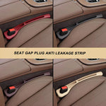 Car Seat Gap Filler Organizer Waterproof Car Seat Gap Plug Strip With 2 Grooves Seat G close-up view