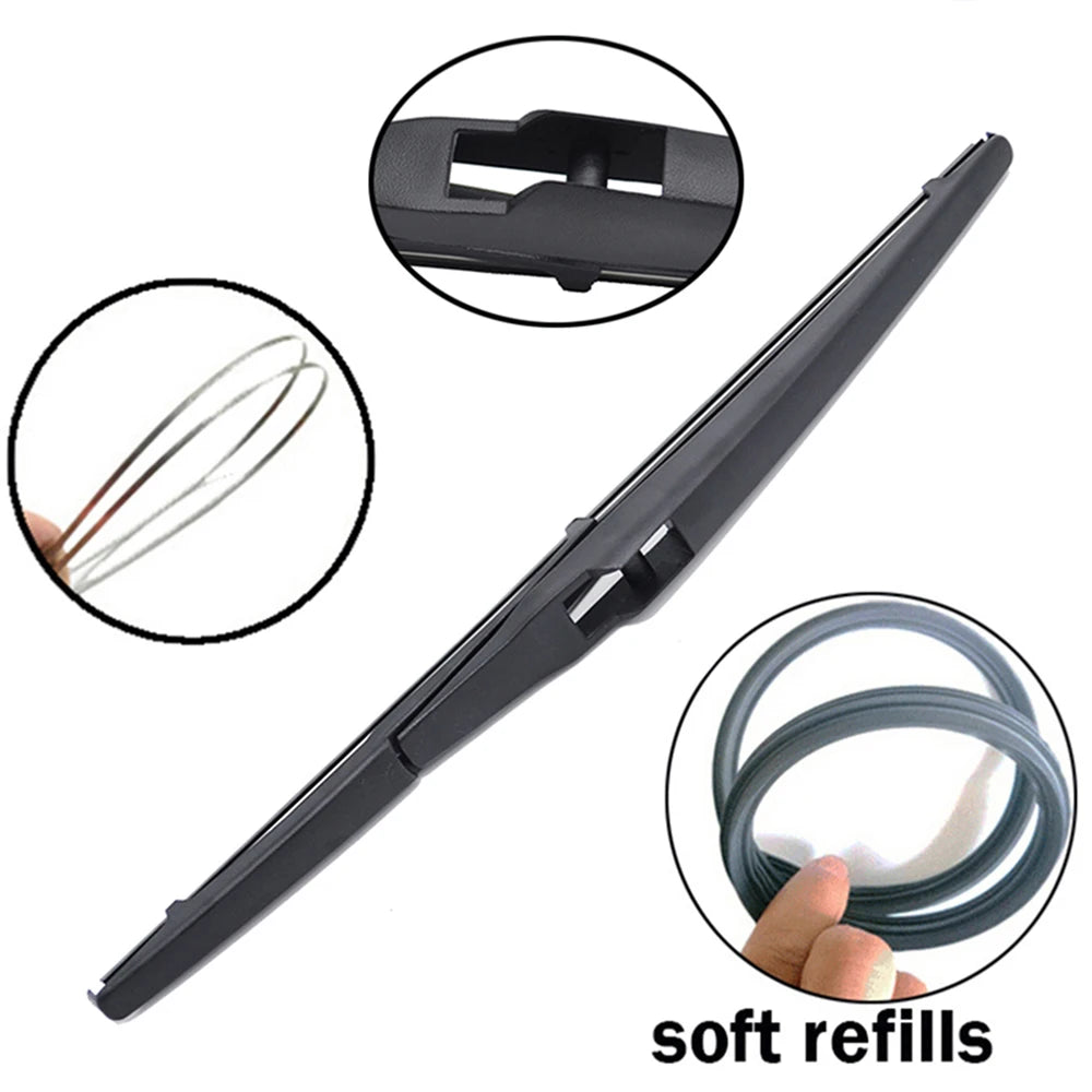 Toyota Verso Wiper Blades Set 2009-2019 | Front & Rear 26"+16"+12" Complete Kit lifestyle view