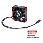 Metal Cooling Fan For RC Car ESC Motor Heat Dissipation additional angle