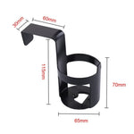 Car Cup Holder Auto Door Window Hanging Beverage Holder | Portable Water Bottle Stand alternate view
