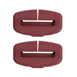 Auto Seat Belt Clip Silicone Sleeve Buckle Protector Anti Collision Pads Interior Panel Scratch Guard Car Styling Accessories