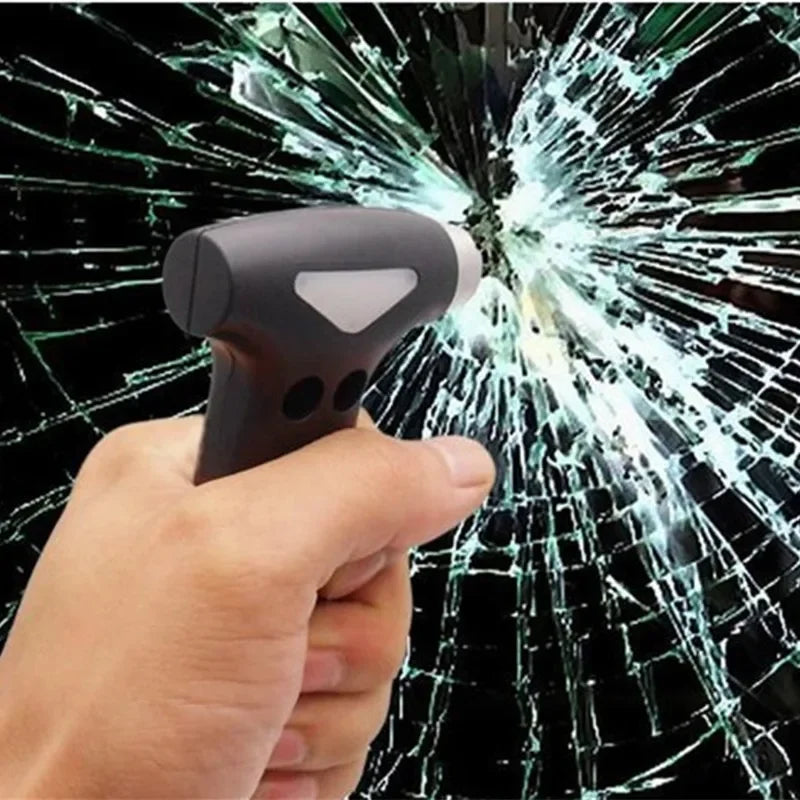Mini Emergency Car Glass Breaker Seatbelt Cutter Tool additional angle
