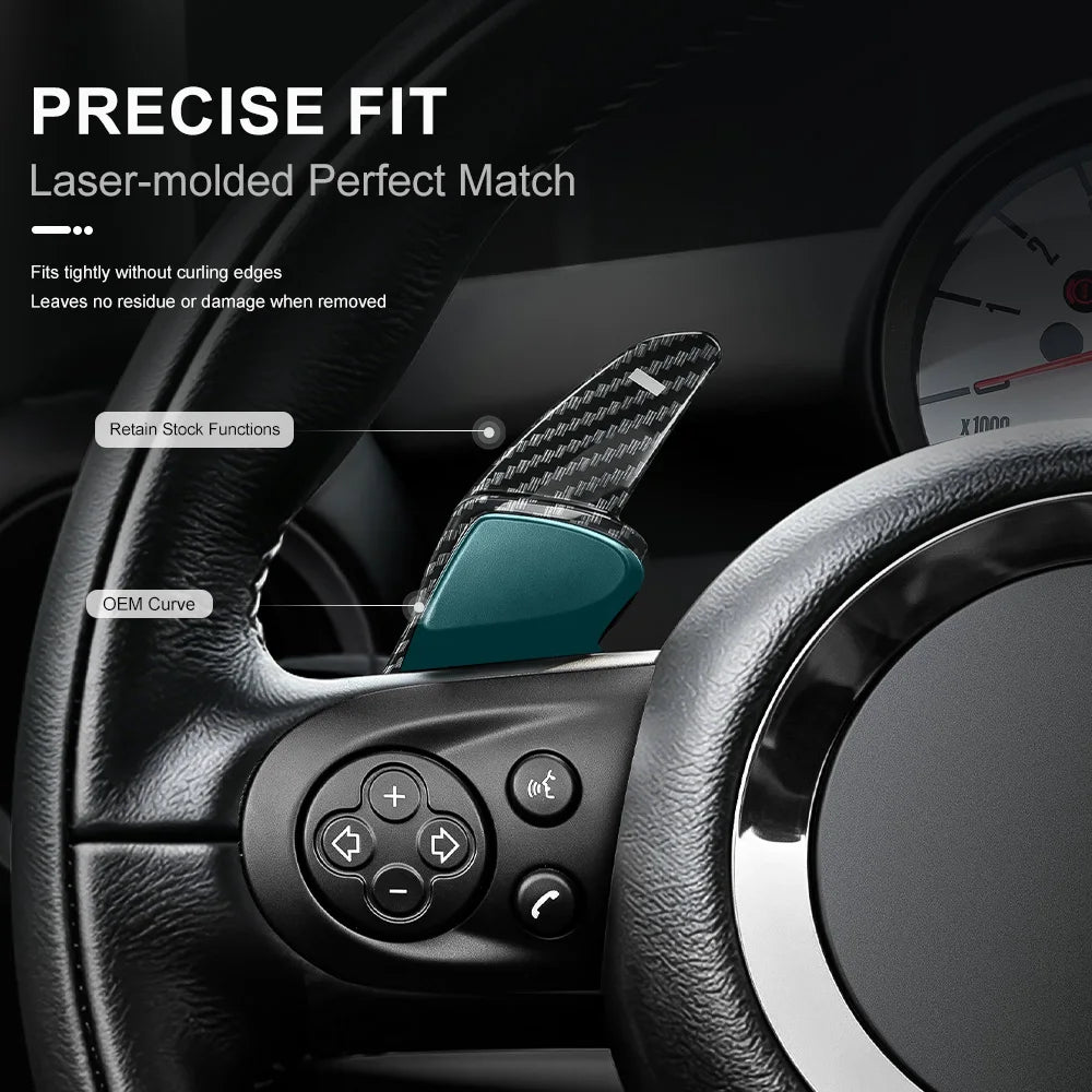 Car Steering Wheel Shift Paddle Shifters Extension for MINI Cooper S JCW R55 R56 R57 R58 detail view