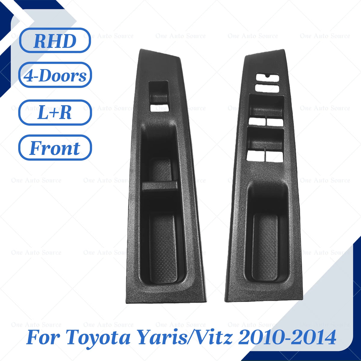 Car Window Switch Control Panel Lift Button Cover Trim Front Rear Armrest Upper Frame Re detail view
