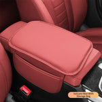 Car Arm Rest Box Expander Cushion Thicken Luxury Center Console Storage Bag Protect Cover Memory Foam Armrest Pad Accessories