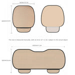 Ice Silk Car Seat Cushion Breathable Non-Slip | Square / Long / 3-Piece lifestyle view