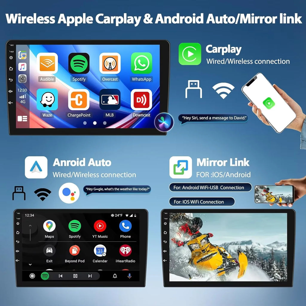 Android 16 Auto Car Radio Multimedia Player for Hyundai Ix45 Santa Fe 2013 2014 2015 2016 2017 GPS Navi Stereo Bluetooth 2 Din