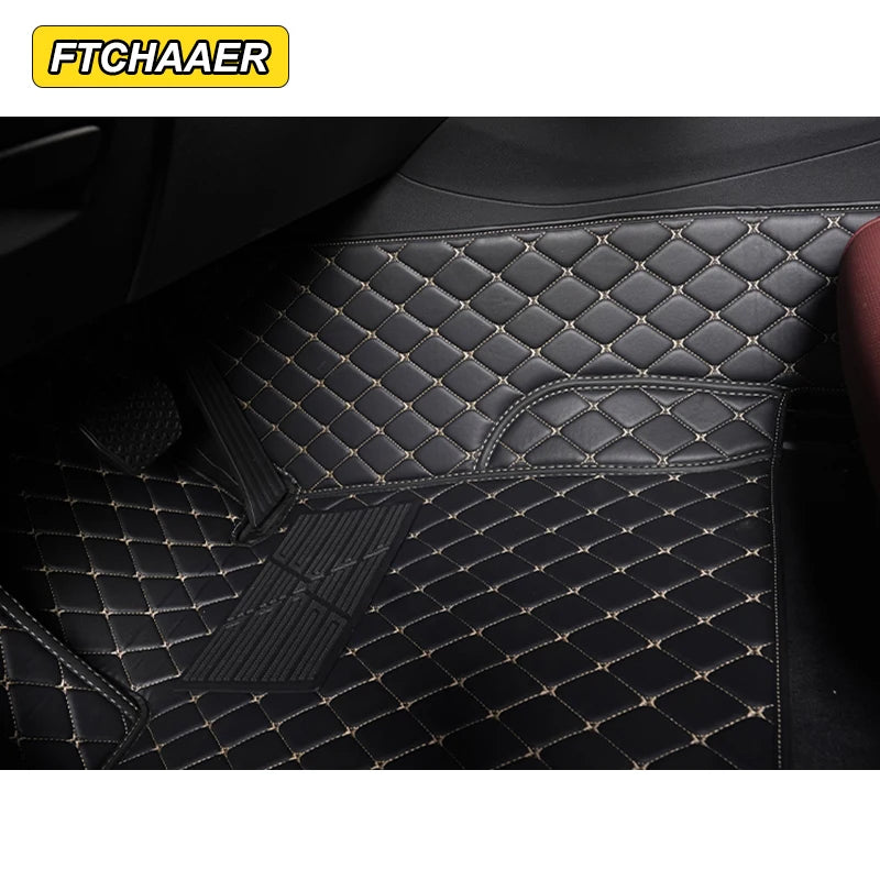 Custom Car Floor Mats For Wuling Binguo EV Binguo-Plus Binguo-S Auto Carpets Foot Coche Accessories