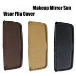 Car Interior Sun Visor Vanity Mirror Cover 1Pcs High Strength ABS Material Fit for 981 718 OEM 98173103136 Auto Modification