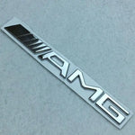 ABS Car Logo Emblem For Mercedes Benz AMG A B C E G CLA W211 W203 W204 W210 W124 Re additional angle