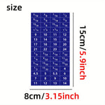 60pcs Mechanical Drive Socket Label Stickers Quick and Easy Reminder Sticker Toolbo additional angle