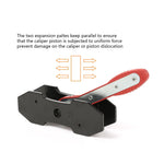 Car Ratchet Brake Piston Caliper Spreader Brake Caliper Press Tool Separator Pad (Red)