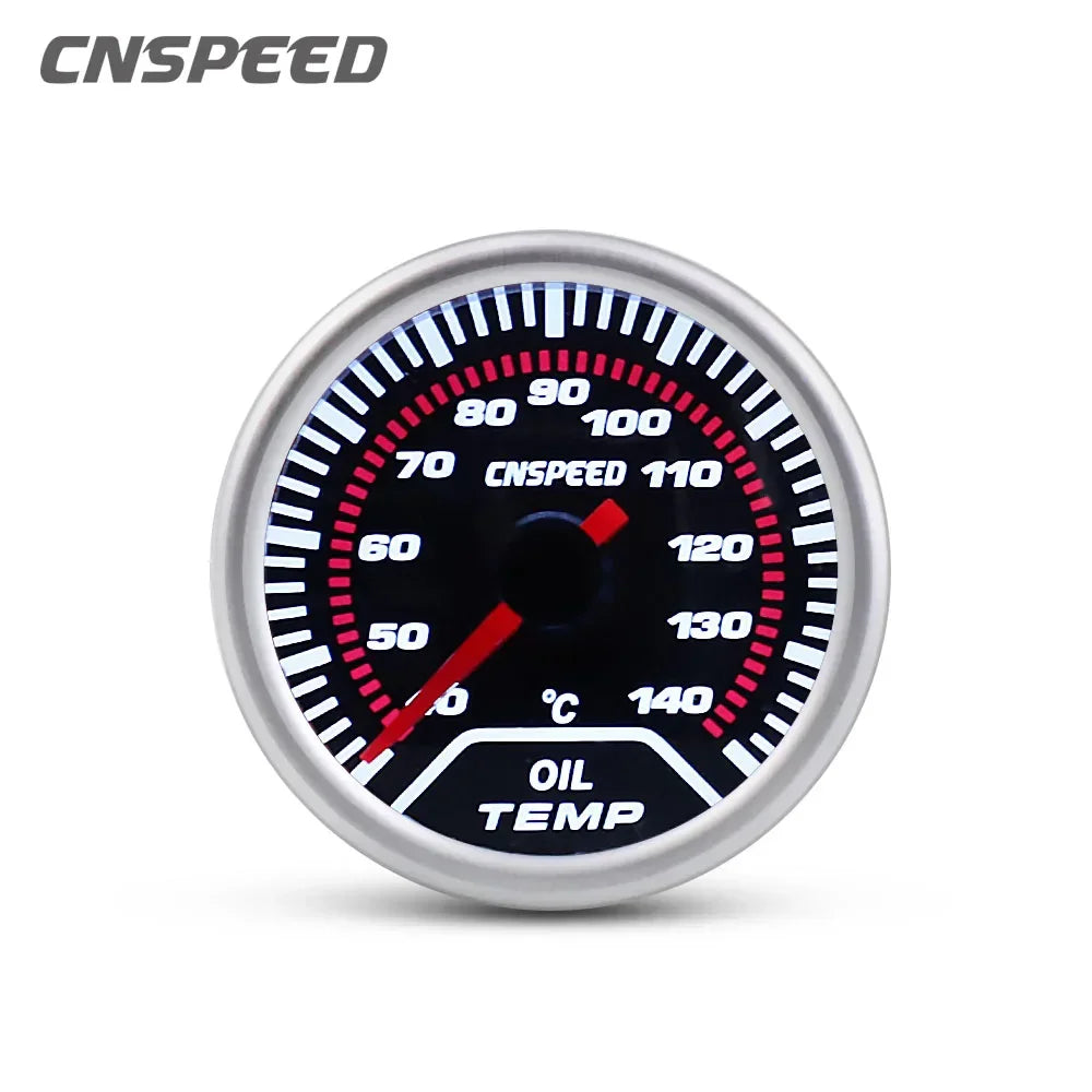 52mm Smoke Lens Car Gauge Set | 11 Types for 12V Vehicles additional angle