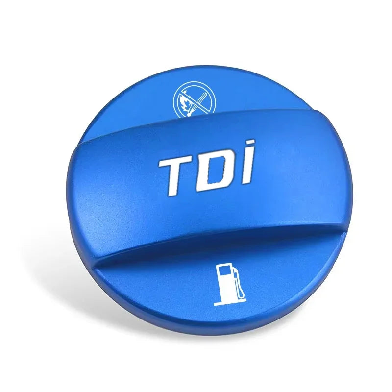 Alloy Car Fuel Cap Oil Box Lid Petrol Tank Covers For Volkswagen VW TDI Golf 7 Arteon Je detail view