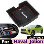 Car Center Console Organizer Case Interior Styling Accessories Armrest Hidden Holder Storage Box For Haval Jolion 2021 2022 2023