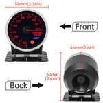 2 Inch 52mm Smoke Lens Turbo Boost Gauge | 8 Color Backlight Car Gauge with Sensor lifestyle view