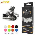 UICE Ice Hockey Skate Laces 9 Colors Hockey Skate Shoe Lacer Dual Layer Braid 84-120inch detail view