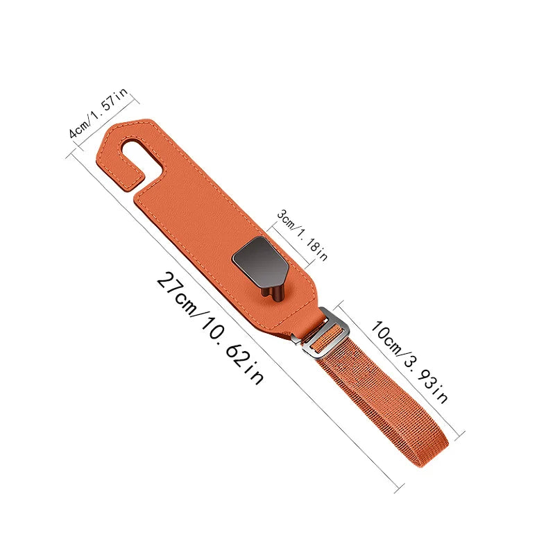 Universal Car Zinc Alloy Seat Back Hook Multifunctional Rear Storage Hook for Vehicle alternate view