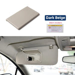 Car Sun visor without Light Mirror Cover Vanity Mirror Decorative Cover For Chevrolet Malibu XL Malibu Buick Excelle GX GT