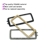 970 2010-2016 Car Front Sunshade Bezel Sun Visor Cover Frame Makeup Vanity Mirror Holder Outer Panel For Porsche Panamera