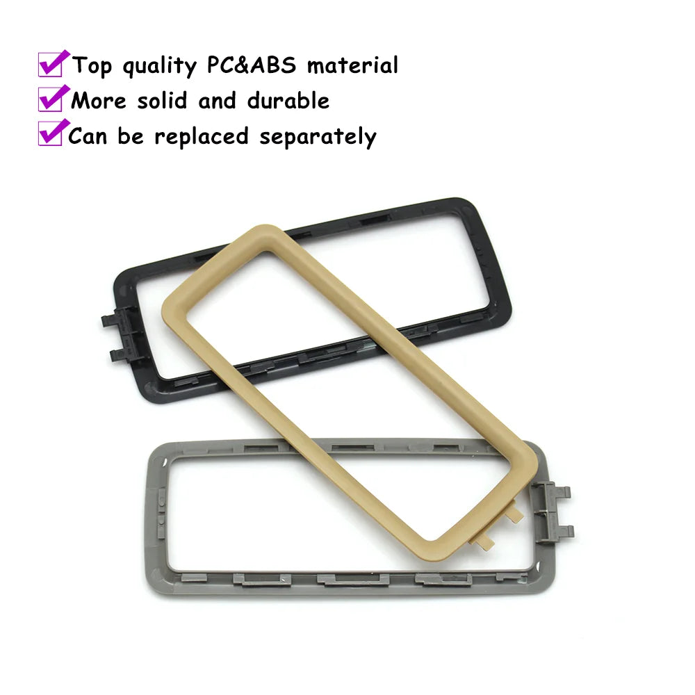 970 2010-2016 Car Front Sunshade Bezel Sun Visor Cover Frame Makeup Vanity Mirror Holder Outer Panel For Porsche Panamera