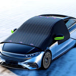 Winter Car Windshield Cover | Magnetic Snow Guard for Front Window detail view