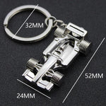 Fashion Mini Formula 1 Racing Car Styling Pendant Keychain For Men Handbag Activity G alternate view