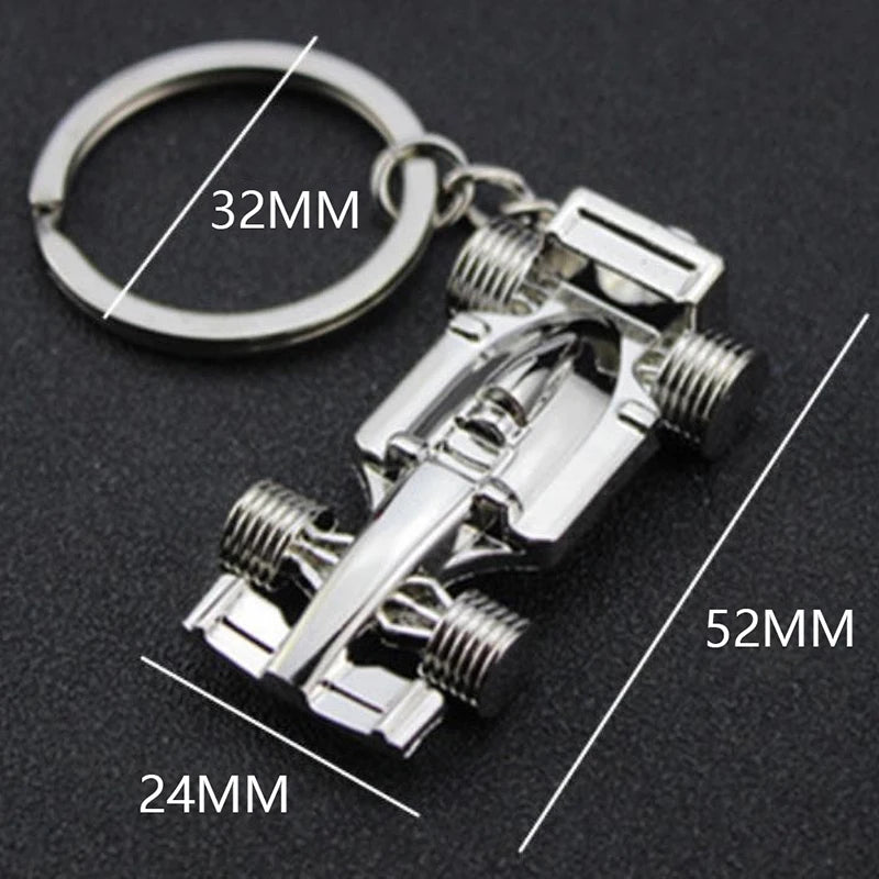Fashion Mini Formula 1 Racing Car Styling Pendant Keychain For Men Handbag Activity G alternate view